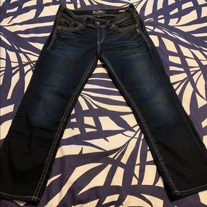Silver Jean Co. Suki Mid Capris W30/L22 1/2